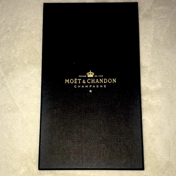 MOET & CHANDON Black Cellar Notebook Journal with Gift Box - Picture 11 of 12